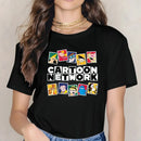 Camiseta Cartoon Network Clássicos | Estampa Full Personagens Nostalgia Geek