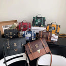 Bolsa satchel carteiro hogwarts estilo uniforme bruxo