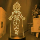 Luminária LED Dragon Ball  Z | Decoração Quarto Gamer/Anime