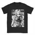 Camiseta Androide 18 Dragon Ball Z (Estilo Mangá) | 100% Algodão Unissex
