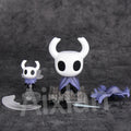 Kit 3 Figuras Hollow Knight 12cm | Set Hornet, Cavaleiro Vazio e Companheiro