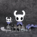 Kit 3 Figuras Hollow Knight 12cm | Set Hornet, Cavaleiro Vazio e Companheiro