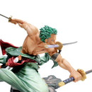 Figura Roronoa Zoro One Piece | Modelo de Ação Três Espadas 10cm
