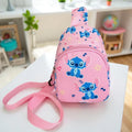 Bolsa Tiracolo Stitch e Angel | Sling Bag Nylon | Lilo & Stitch