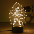 Luminária LED Dragon Ball  Z | Decoração Quarto Gamer/Anime