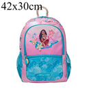 Mochila Escolar Infantil Moana Disney | Lançamento Brilhante Turquesa