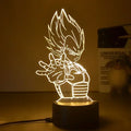 Luminária LED Dragon Ball  Z | Decoração Quarto Gamer/Anime