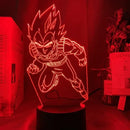 Abajur 3D LED Dragon Ball Z | Luminária Dragon Ball, Decoração Perfeita para Fãs