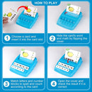 Jogo 2 em 1 Alfabetização e Matemática Infantil | Matching Letter Toys Educativo