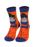 Meias Dragon Ball Z Goku e Vegeta | Kit Unissex de Algodão