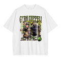 Camiseta unissex vintage gyzeppe (jojo's bizarre adventure)