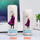 Copo/Garrafa Térmica Disney Princesas Frozen 320ml/420ml | Inox Portátil