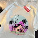 Camiseta Kame House Dragon Ball| Estilo Retrô, 100% Algodão e Loose Fit