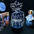 Abajur 3D LED Dragon Ball Z | Luminária Dragon Ball, Decoração Perfeita para Fãs