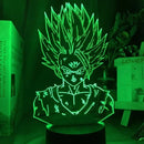 Abajur 3D LED Dragon Ball Z | Luminária Dragon Ball, Decoração Perfeita para Fãs