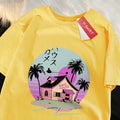Camiseta Kame House Dragon Ball| Estilo Retrô, 100% Algodão e Loose Fit
